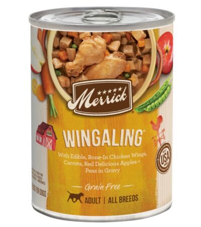 Merrick, Grain Free Wingaling In Gravy Dog Food, 12.7 oz.