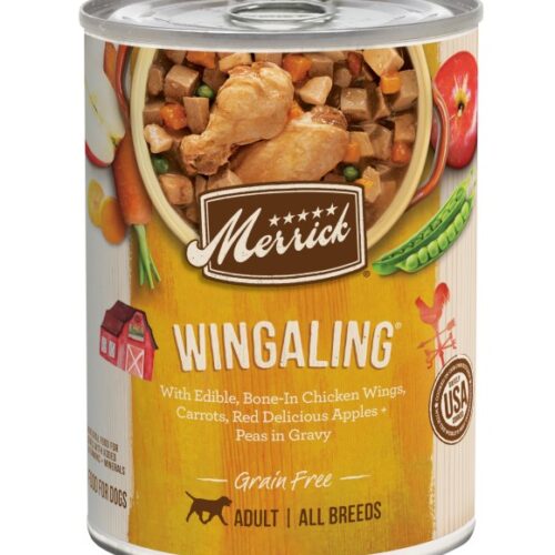 Merrick, Grain Free Wingaling In Gravy Dog Food, 12.7 oz.