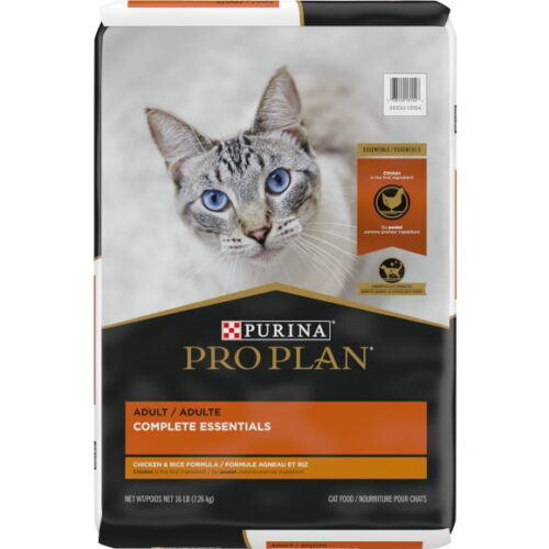 Purina Pro Plan With Probiotics, High Protein Dry Cat Food, Chicken & Rice Formula