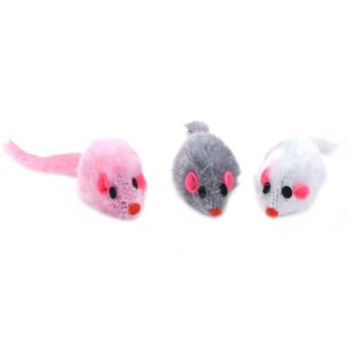 Coastal Pet Products Turbo Furry Mice Cat Toy