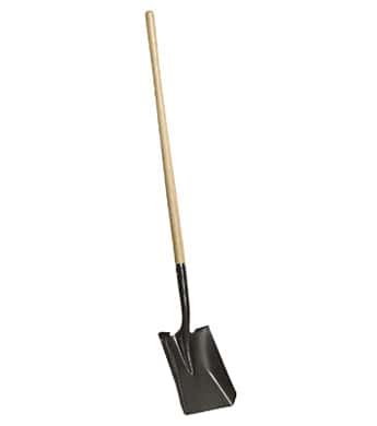 Green Thumb Long Handle Square Point Dirt Shovel, 44 in.