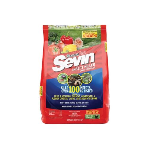 Sevin 100047725 Insect Killer Lawn Granules, 10 lb Bag