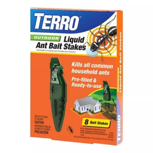 Terro, Outdoor Liquid Bait Stakes, 8 pk