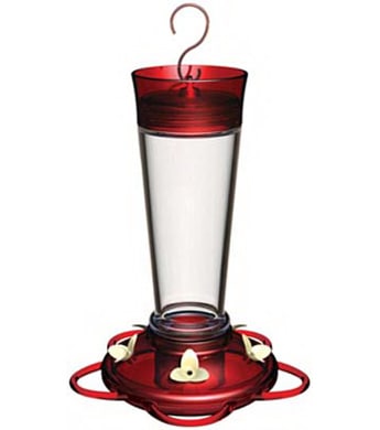Ruby Hummingbird Bird Feeder, 10 oz.