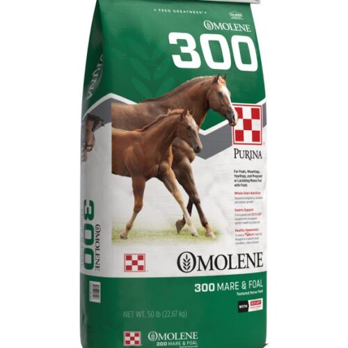 Purina, Omolene 300 Growth Horse Feed, 50 lb
