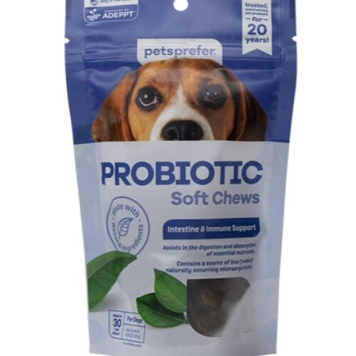 PetsPrefer, Probiotic Soft Chews For Dogs, 30 ct