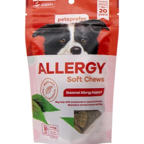 PetsPrefer, Allergy Soft Chews For Dogs, 30 ct