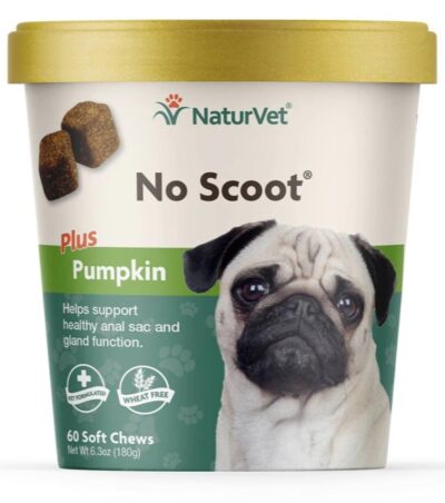 NaturVet, No Scoot Soft Dog Chew, 60 ct