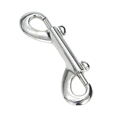 Metal Double Ended Bolt Snap Trigger Chain Diving Clips for Water Bucket Pet Feed Bucket Agricultural Equine Home Dog Leash Garage Use (2-3/4"... - Image 3