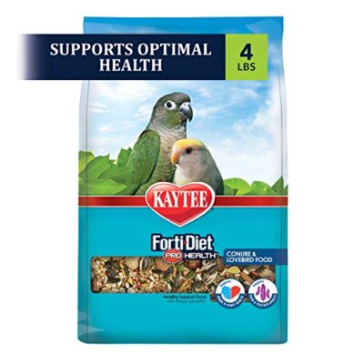 Kaytee Forti-Diet Pro Health Conure and Lovebird Pet Bird Food, 4 Pound - Image 4