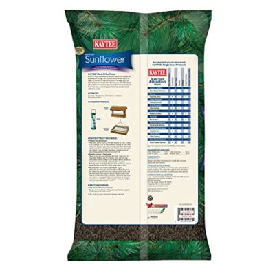 Kaytee Wild Bird Black Oil Sunflower Food, 5 Pounds - Image 2