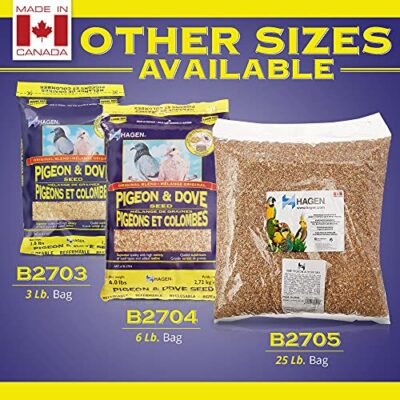 Hagen Pigeon & Dove Seed, Nutritionally Complete Bird Food, original version, 6 Pound (Pack of 1) (B2704) - Image 7