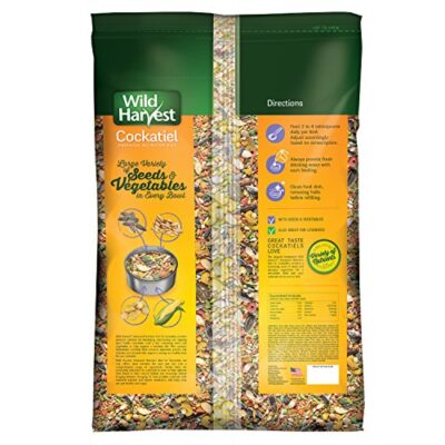Wild Harvest Cockatiel Advanced Nutrition Diet, 8 Pound - Image 2